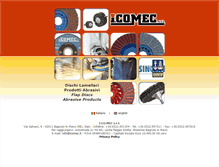 Tablet Screenshot of icomec.it